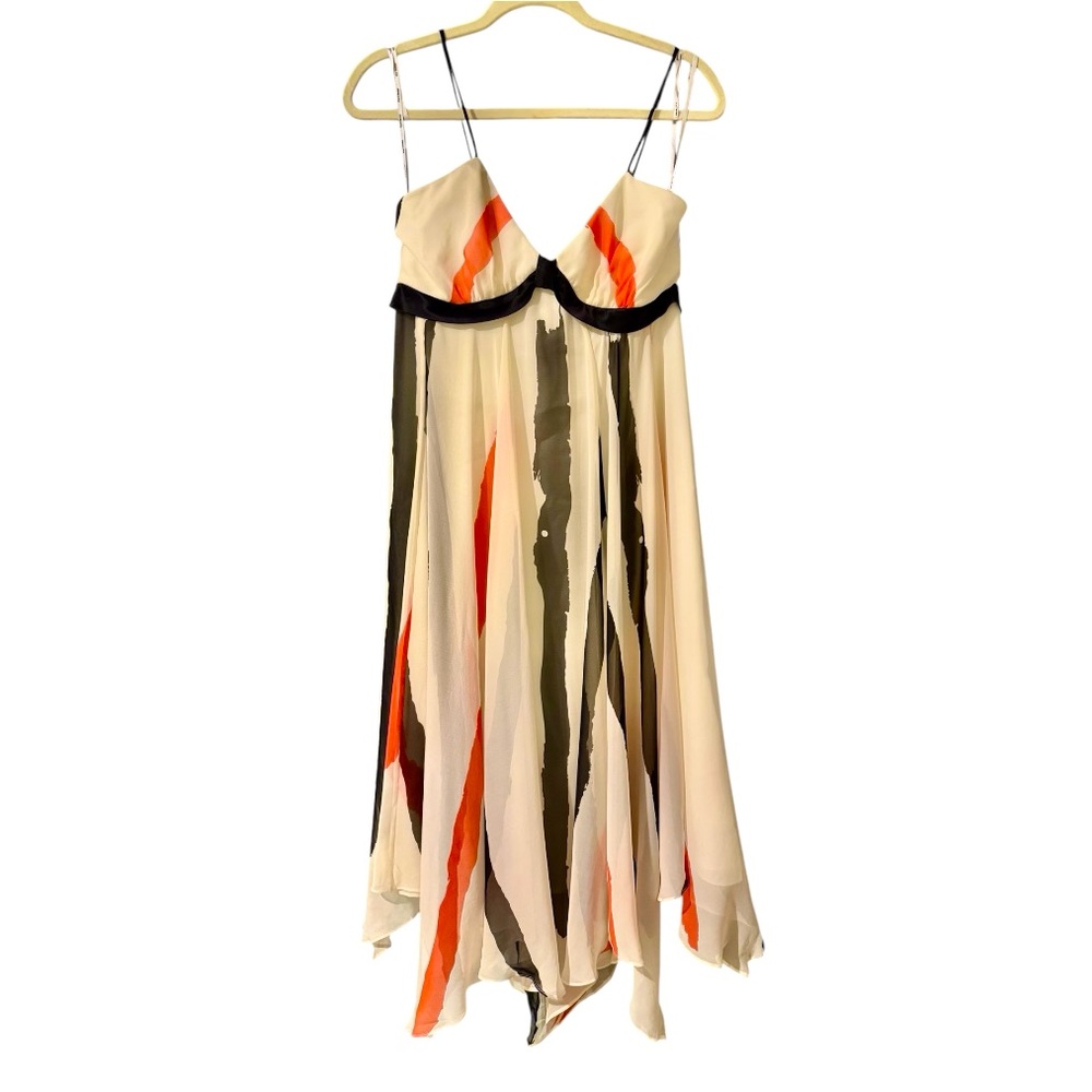 Kay Unger New York Cocktail Evening Dress 100% silk